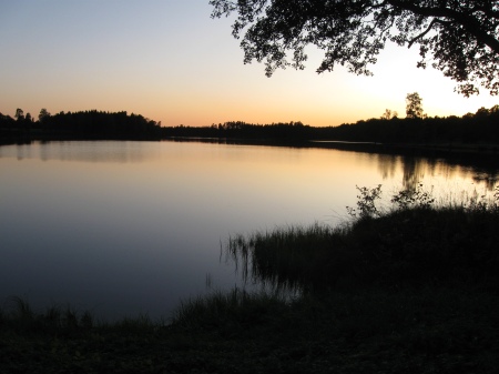 Kväll över Torpasjön